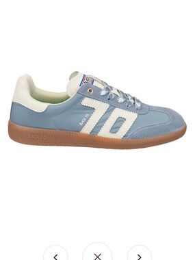 Back To 70 Light Blue & White Low-Top Sneaker
